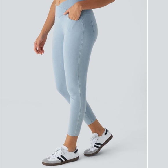 Halara denim legging lot (7 pairs) - Picture 6 of 8